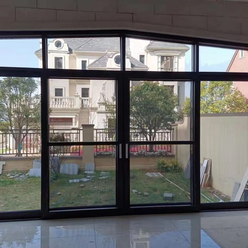 Heavy duty aluminium alloy sliding door